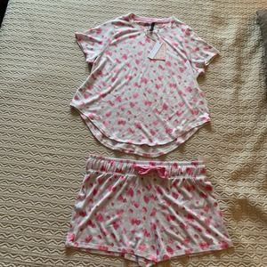 Jaclyn Intimates hearts pajama set